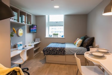 1 bed studio, Tyne Bridge Apartments, City Centre, Newcastle, NE12DN - Image 1